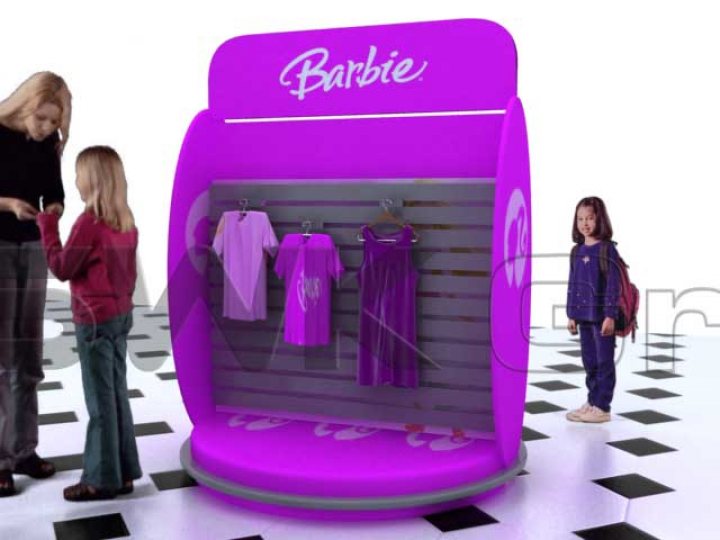 Exhibidor Barbie