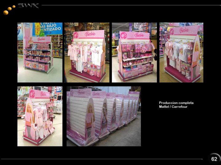 Exhibidor Barbie