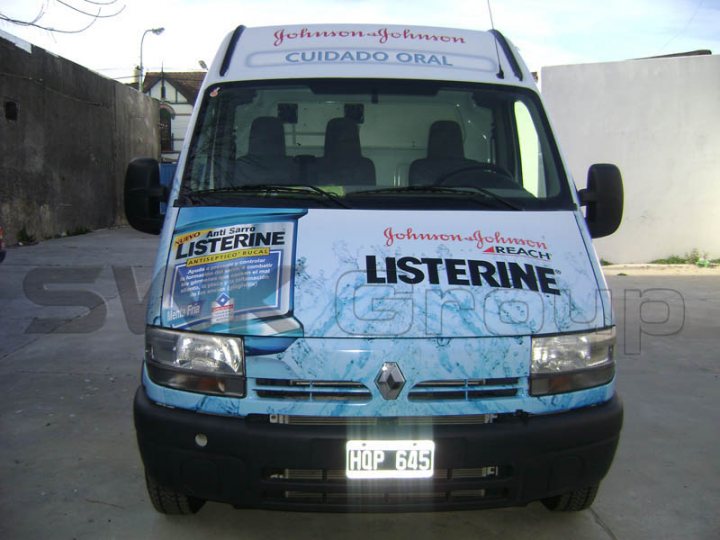 PLOTEO VEHICULAR LISTERINE 