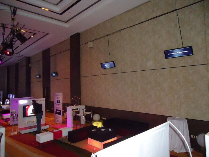 Video Wall Expo hotel HILTON 