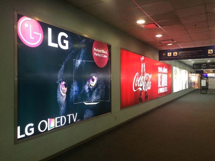 Carteles LG Aeropuertos