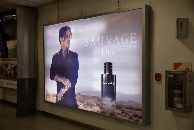 IMORESION DIGITAL DIOR SAUVAGE AEROPUERTO DE EZEIZA Y AEROPARQUE