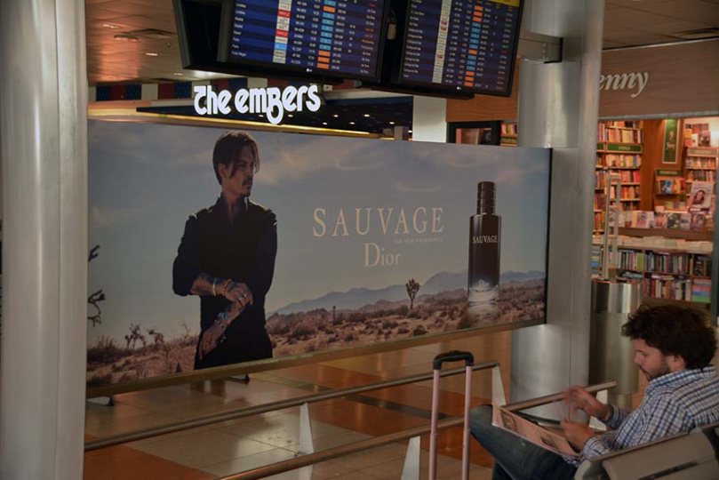 IMORESION DIGITAL DIOR SAUVAGE AEROPUERTO DE EZEIZA Y AEROPARQUE