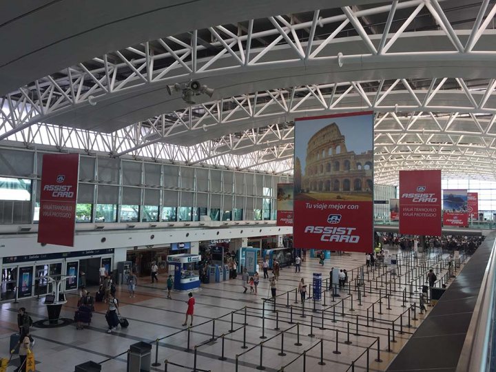 Campaña Assistcard Aeropuerto de Ezeiza 2016