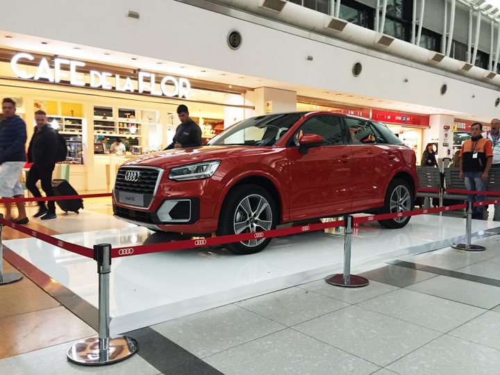 AUDI STAND / AIRPORT EZEIZA 