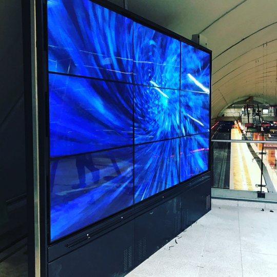 VIDEO WALL VARIOS PARA SUBTE BUENOS AIRES 