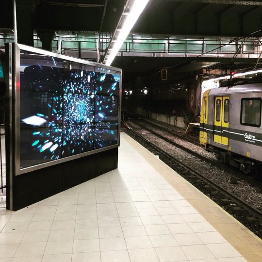 VIDEO WALL VARIOS PARA SUBTE BUENOS AIRES 