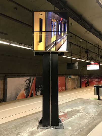 VIDEO WALL VARIOS PARA SUBTE BUENOS AIRES 