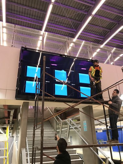 VIDEO WALL VARIOS PARA SUBTE BUENOS AIRES 