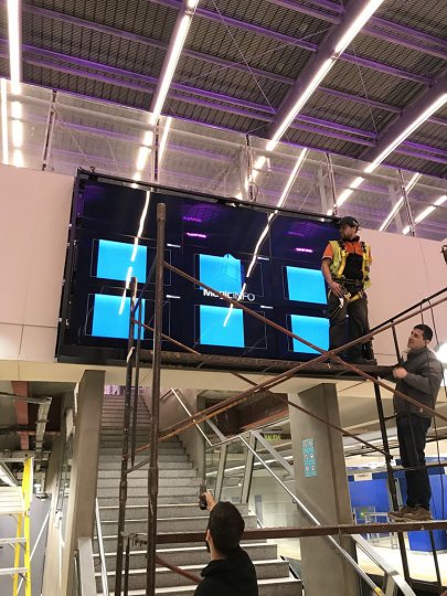 VIDEO WALL VARIOS PARA SUBTE BUENOS AIRES 