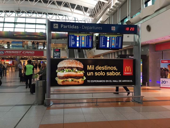 CARTELES VARIOS AEROPUERTOS 