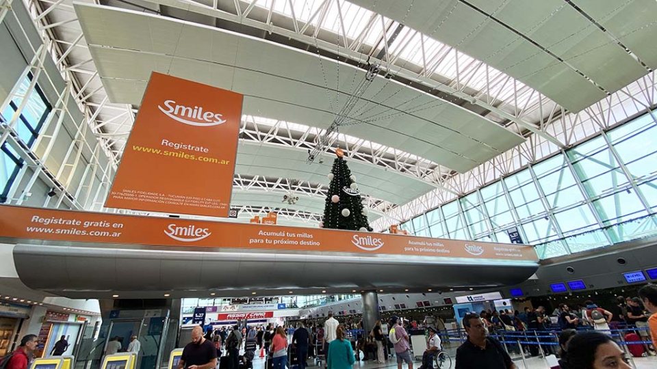 EVENTO NAVIDEÑO PARA SMILES EN EL AEROPUERTO DE EZEIZA