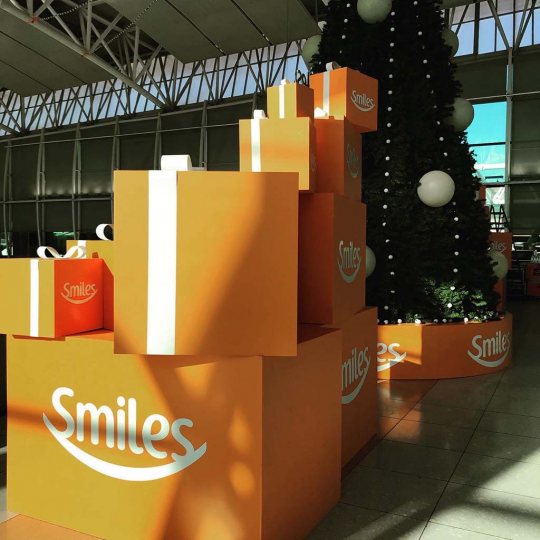 EVENTO NAVIDEÑO PARA SMILES EN EL AEROPUERTO DE EZEIZA