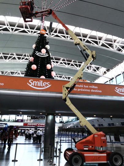 EVENTO NAVIDEÑO PARA SMILES EN EL AEROPUERTO DE EZEIZA